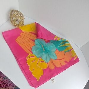 Vintage Colorful Scarf Alyssa Made in Italy